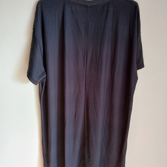 NWOT Shein Black Trend Sleep Shirt Size 1XL - Picture 8 of 10